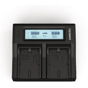 A7S III Duracell LED Dual DSLR Battery Charger