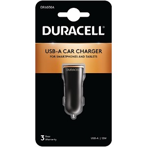 Duracell 12W pojedyncza ładowarka samochodowa USB-A