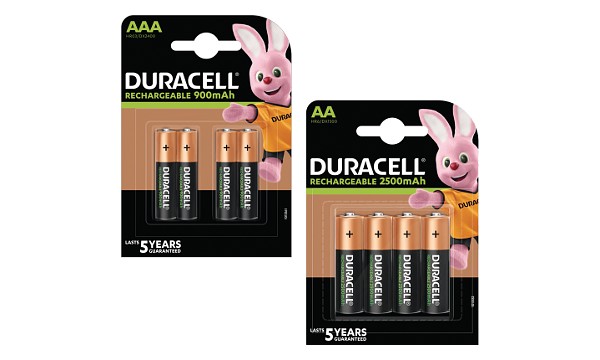 Baterie Duracell Pre-Charged AA & AAA 8pk