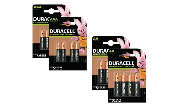 Baterie Duracell Pre-Charged AA & AAA 16pk