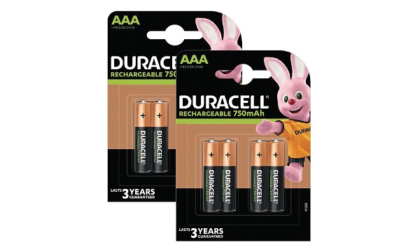 Akumulatorki Duracell AAA 750mAh (4szt.)