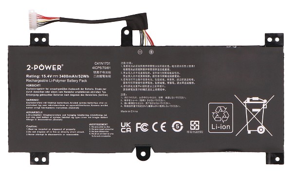 GL504GV Bateria (4 Komory)