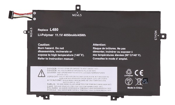 ThinkPad L14 Gen 2 20X6 Bateria (3 Komory)