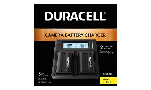 Z6 Nikon EN-EL15 Dual Battery Charger