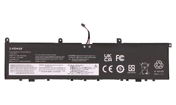 ThinkPad P1 Gen 1 20ME Bateria (4 Komory)