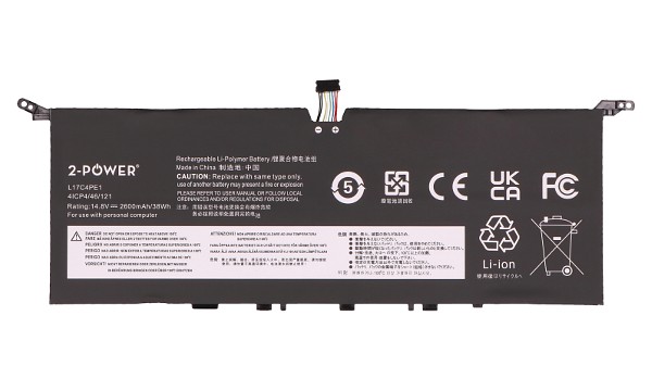 Ideapad 730S-13IML 81U5 Bateria (4 Komory)