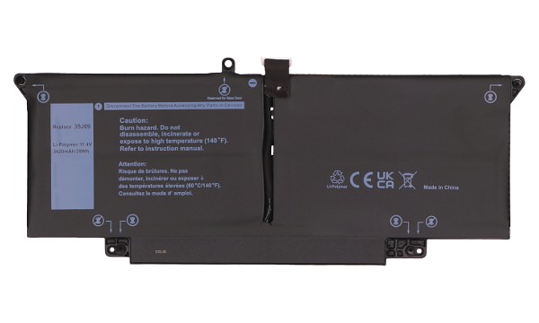 Latitude 7410 Bateria (3 Komory)