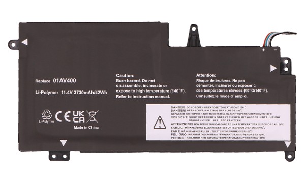 ThinkPad 13 (1st Gen) 20GJ Bateria (3 Komory)