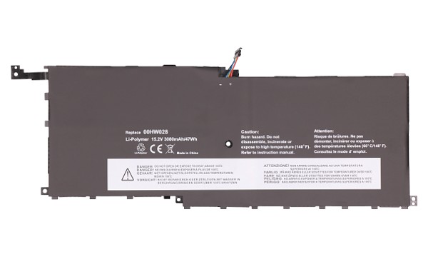 ThinkPad X1 Carbon (4th Gen) 20FC Bateria (4 Komory)