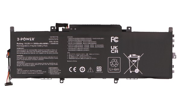 ZenBook 13 UX331UA Bateria (4 Komory)